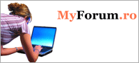 Pagina de start a forumului rahova.MyForum.ro